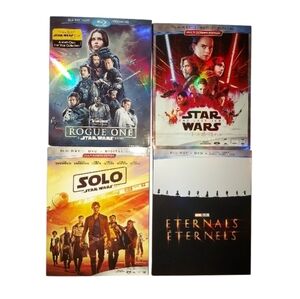 Starwars/Marvel Brand New Bluray Bundle